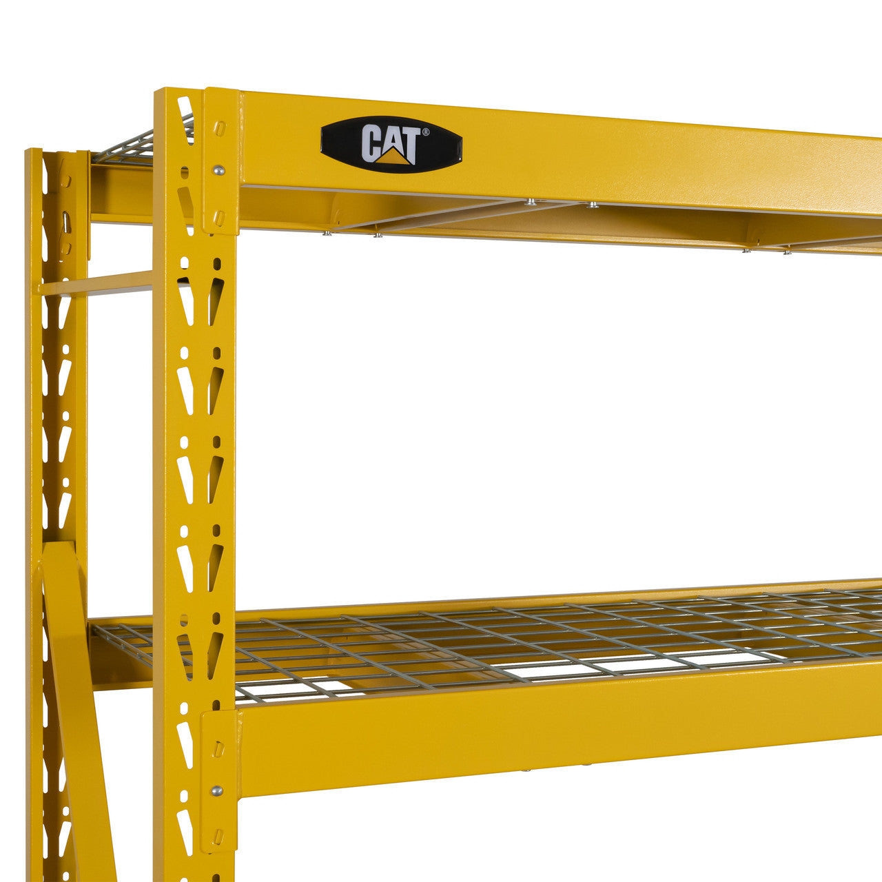 CAT 772472S4WRY Industrial Strength Shelving in Yellow 3629kg Capacity