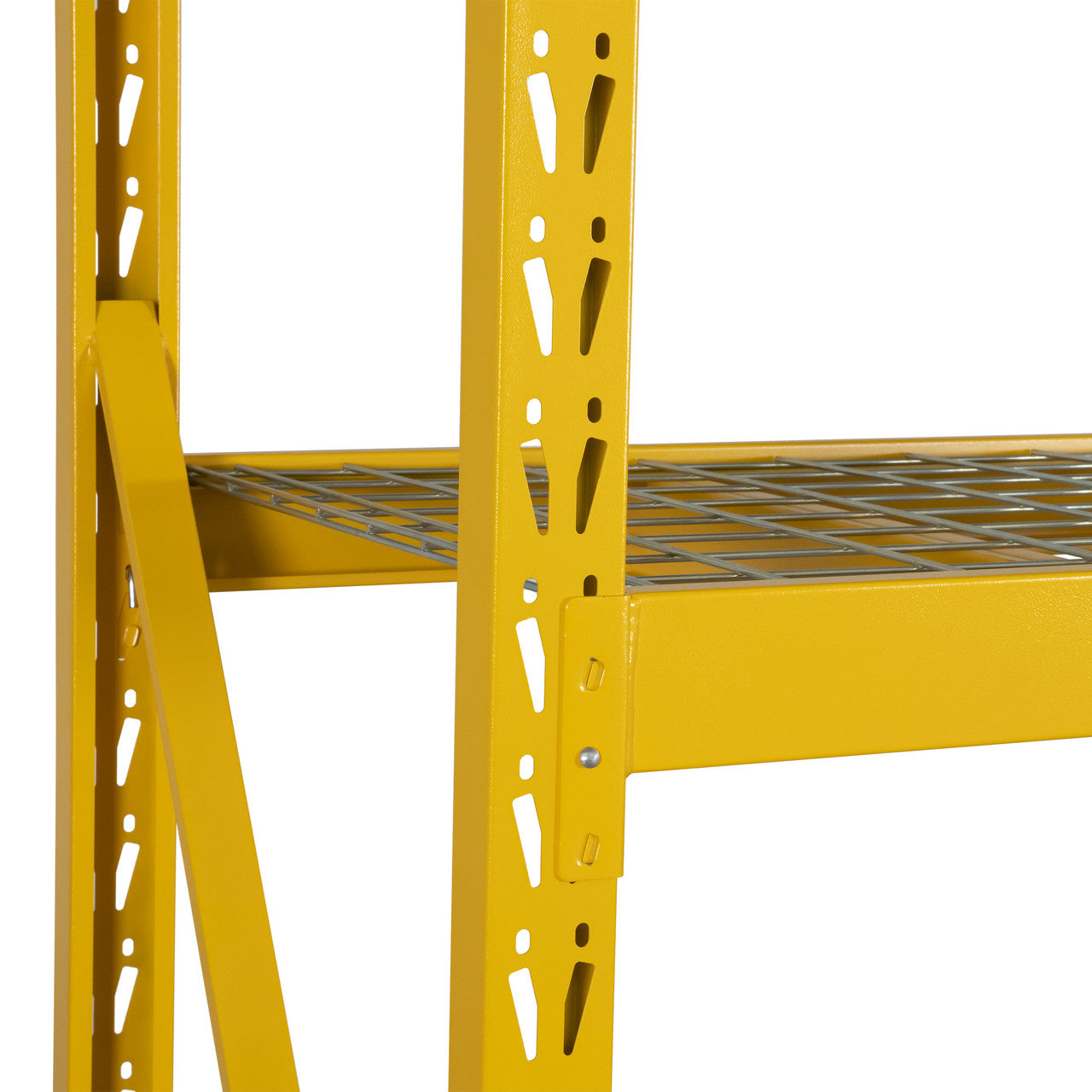 CAT 772472S4WRY Industrial Strength Shelving in Yellow 3629kg Capacity