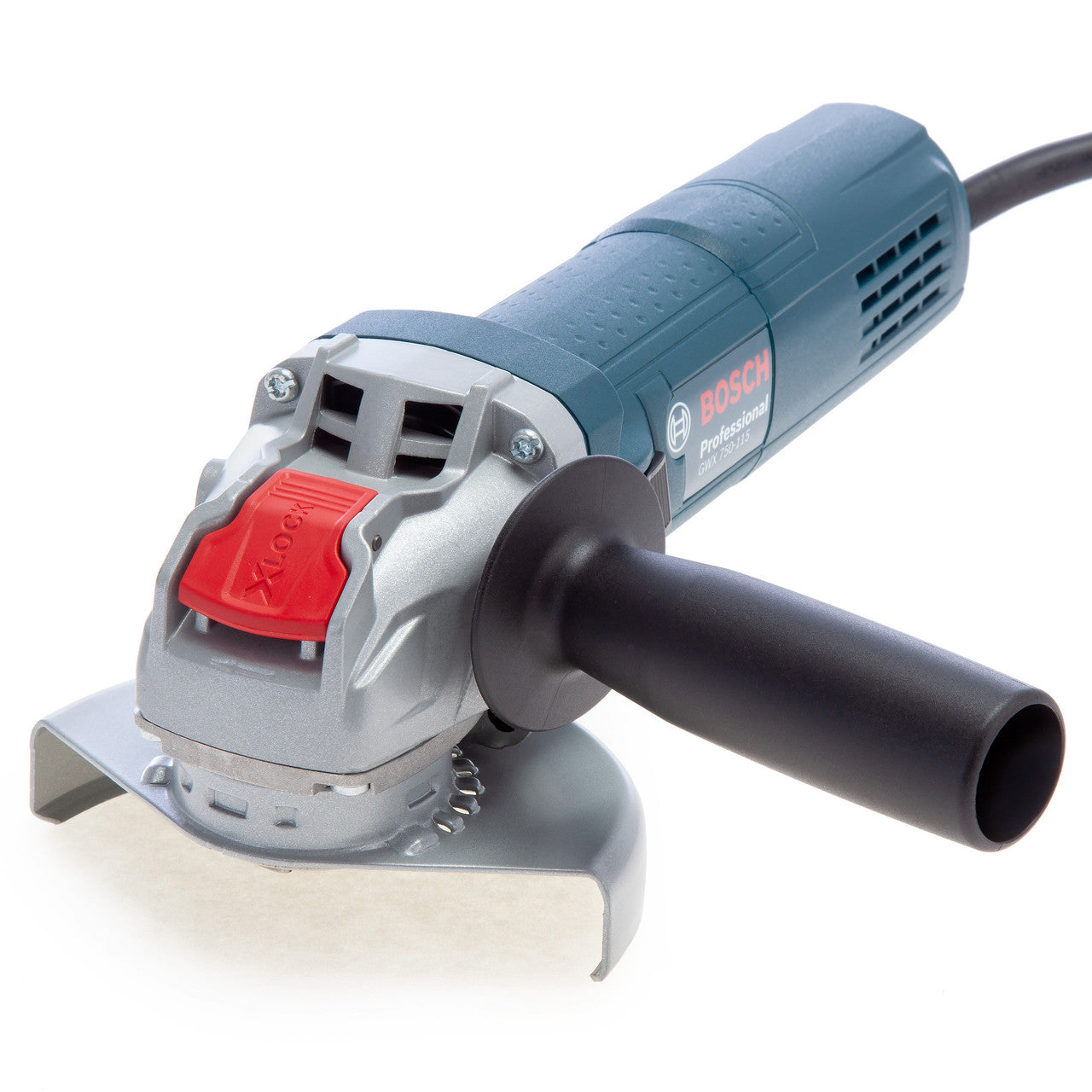 Bosch X LOCK Angle Grinder 110V with 100 Metal Cutting Discs