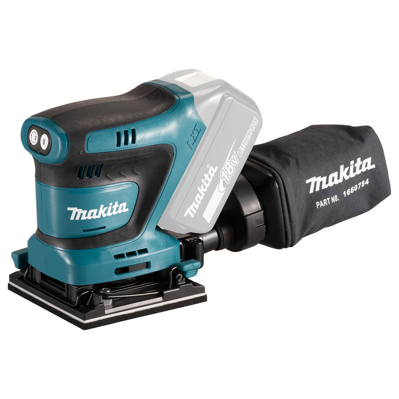 Makita 18V LXT Finishing Sander Body Only OPM 14,000 / 11,000opm DBO480Z