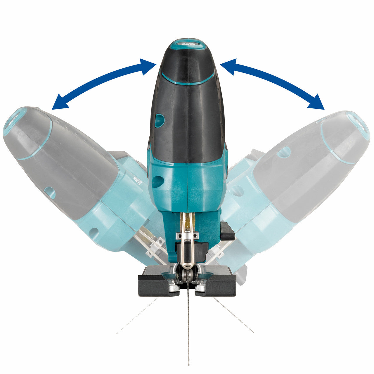 Makita 18V LXT Brushless Orbital Jigsaw Body Only Soft Start & Job Light DJV184Z