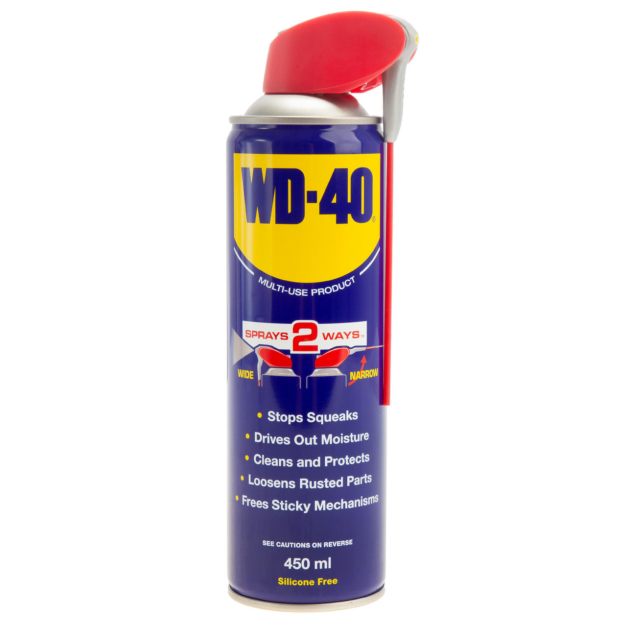 WD-40 Multi-Use Lubricant with Smart Straw (44237) 450ml (Pack of 12)