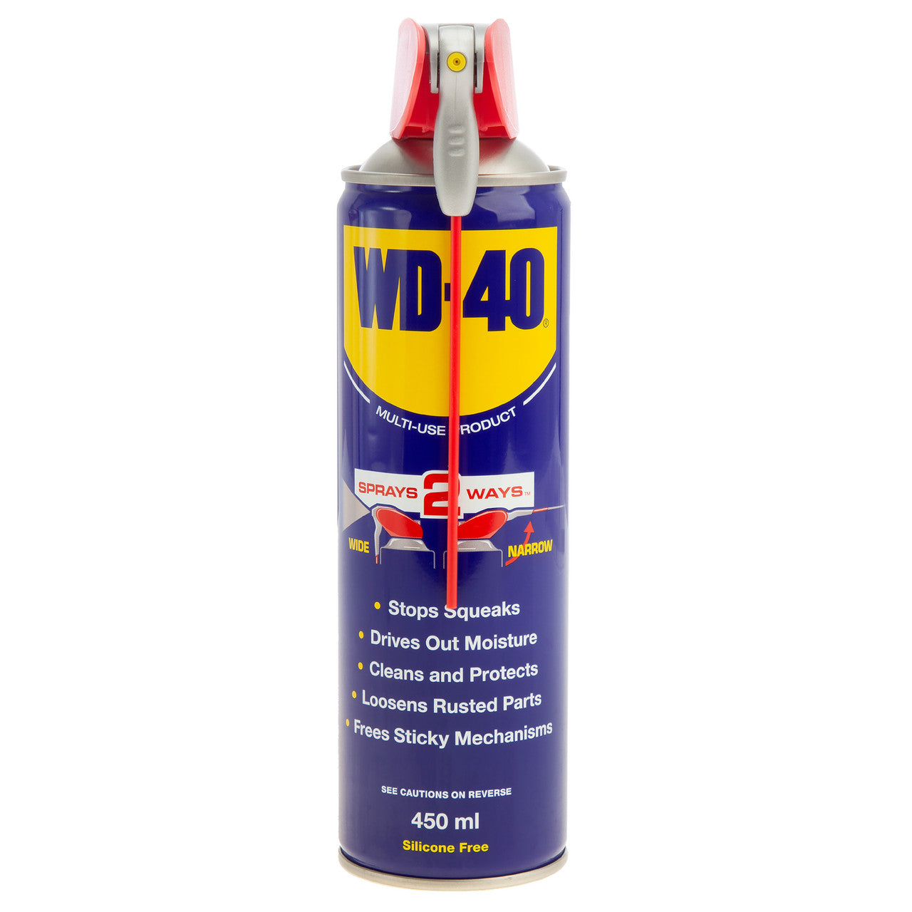 WD-40 Multi-Use Lubricant with Smart Straw (44237) 450ml (Pack of 12)