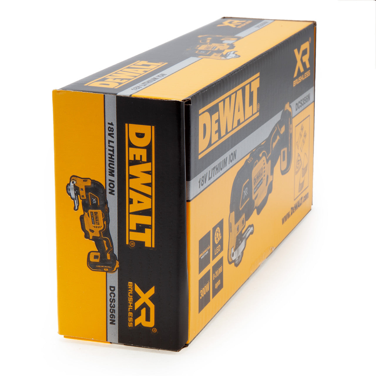 Dewalt 18V XR Brushless Oscillating Multi Tool 30 Accessories Body Only DCS356N