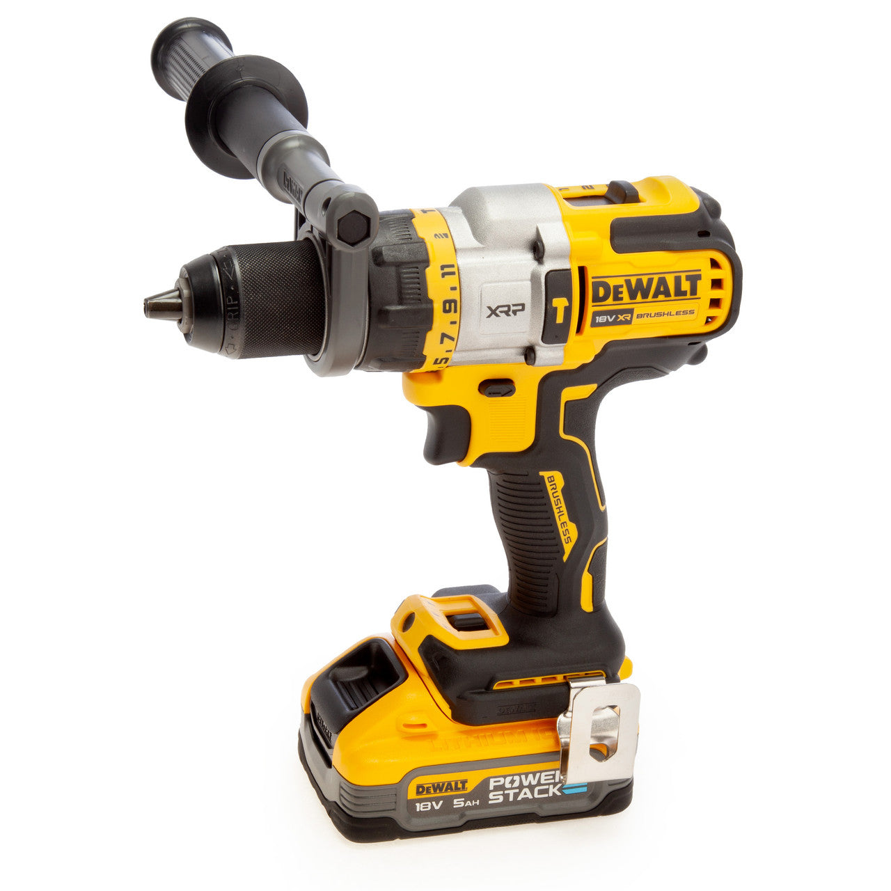 Dewalt 18V XR Combi Drill & Impact Driver Twin Pack 2 x Batteries DCK2052H1E1T