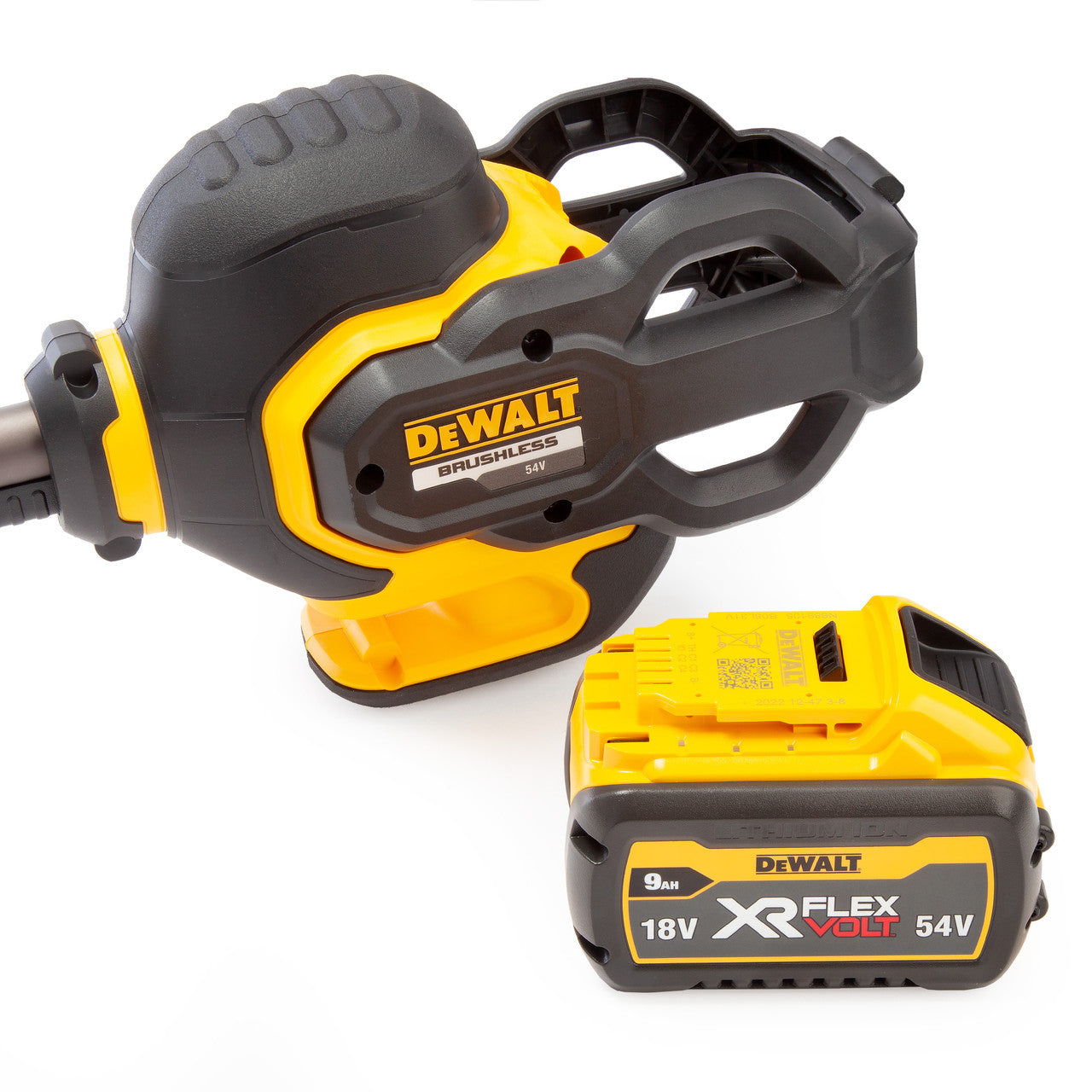 Dewalt DCM5713X1 54 XR FlexVolt Split Shaft String Trimmer (1 x 9.0Ah Battery)