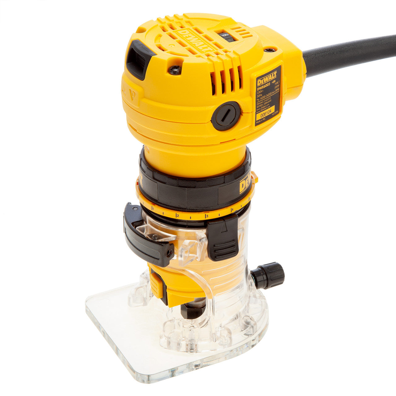Dewalt DWE6005 Laminate Trimmer 600W Variable Speed (240V)