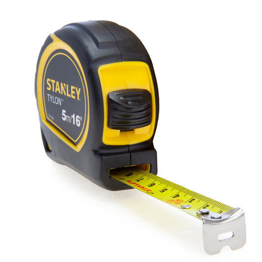 Stanley Metric Imperial Tylon Pocket Tape Measure 5m 0-30-696