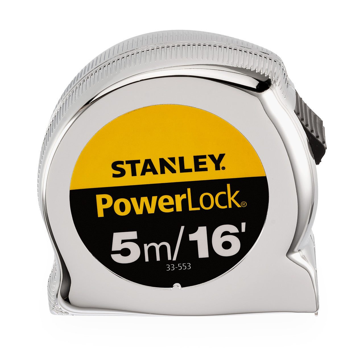 Stanley PowerLock Tape Measure 16ft 5m Width 19mm Belt Clip Tru Zero 0-33-553