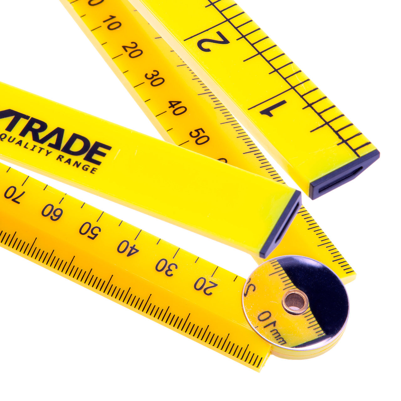 XTrade Folding Rule Metric and Imperial Rule 1m / 39in ABS Plastic X0900157