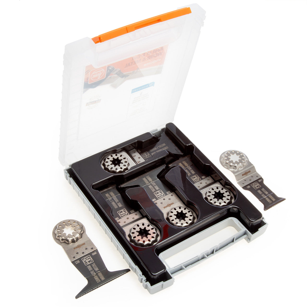 Fein E-Cut Starlock Blade Set for Wood and Metal 6 Piece 35222967010