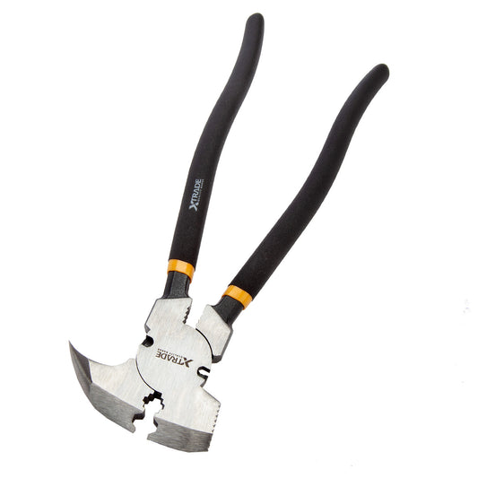 XTrade Fencing Pliers 10" 250mm Jaw Opening 38mm Multi Functional X0900195