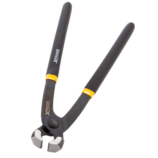 XTrade Concreters Nippers 8" 200mm Fully Hardened With Non Slip Grip X0900196