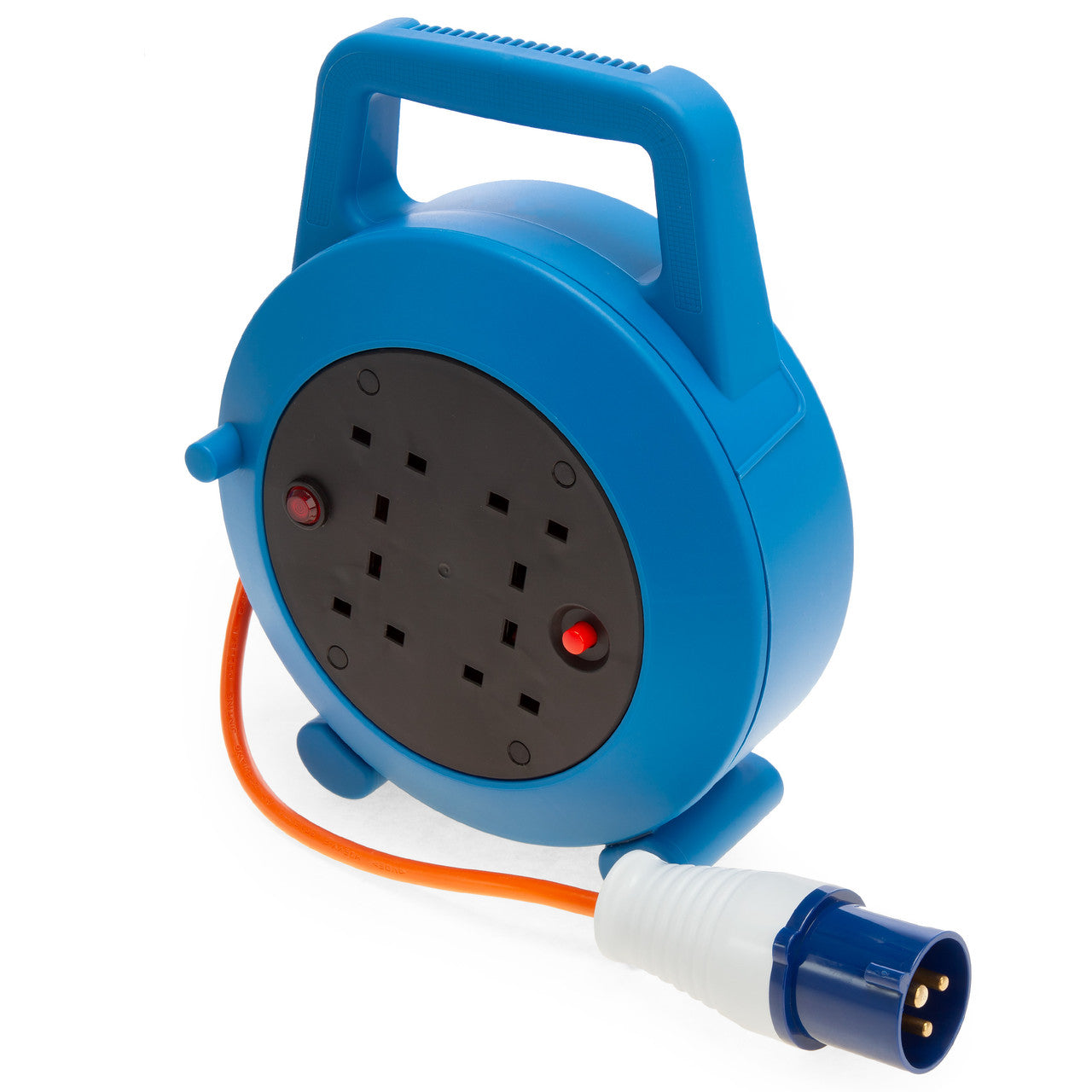 Connexion 5075 Cassette Reel 1.25mm 16 Amp 10 Metres 4x 13 Amp Sockets 240V