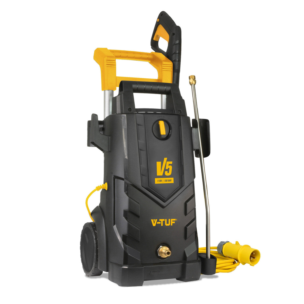 V-TUF V5 X2 Pressure Washer 150Bar 110V 8 metre Hose V-TUF-V5110X2-110V
