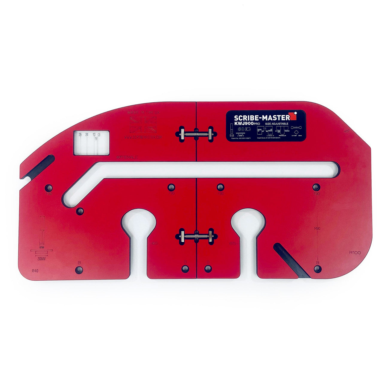 Scribe Master Adjustable Length Sight Line Worktop Jig 150-900mm KWJ900PRO