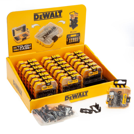 Dewalt PZ2 Screwdriving Bits In Box 25mm Pack of 25 TSTAK Compatible DT71521-QZ