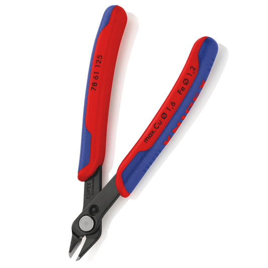 Knipex Ultra Fine Work Electronic Super Knips 125mm Cut 0.2 – 1.6 mm 7861125SB