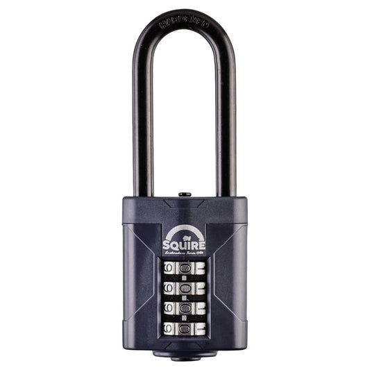 Henry Squire Combination Padlock 4 Wheel Extra Long Shackle 50mm CP50/2.5