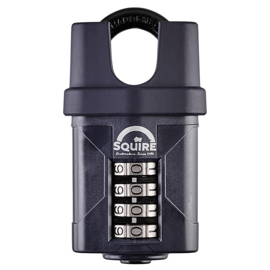 Henry Squire Combination Padlock 4 Wheel Closed Shackle 50mm CP50CS