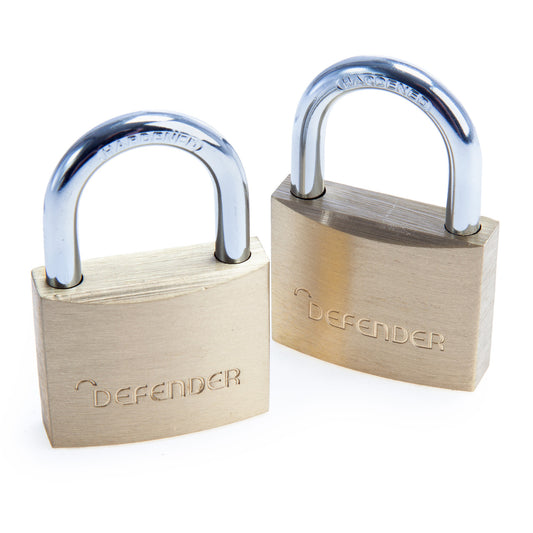 Henry Squire Defender Brass Twin Pack 40mm DFBP4T