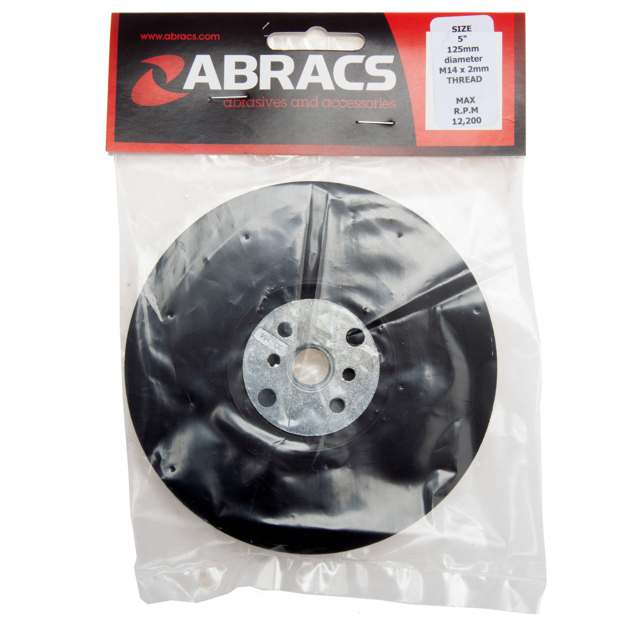 Abracs PHBP12514 Nylon Backing Pad 125mm
