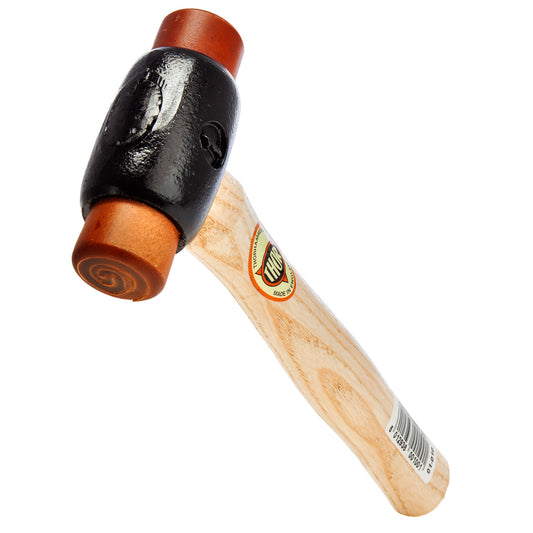 Thor Hide Mallet Size 1 (32mm) 590G Length 230mm Wood Handle 01-010