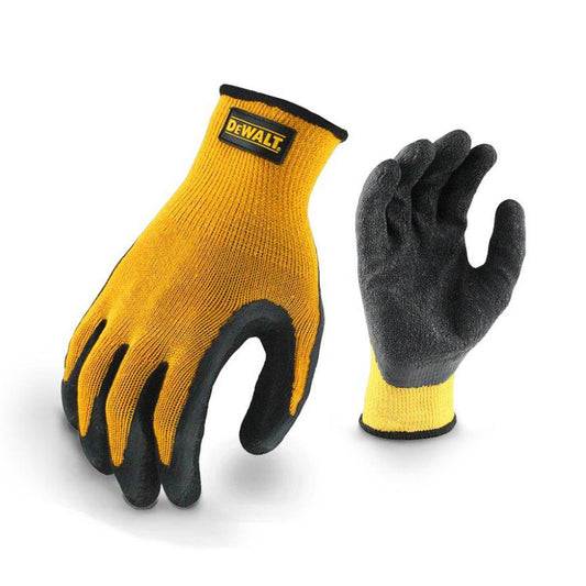 Dewalt Textured Rubber Gripper Gloves Large DPG70L EU