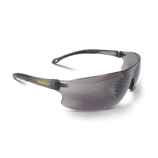 Stanley Frameless Safety Glasses Smoke Rubber Tipped Temples SY120-2D EU