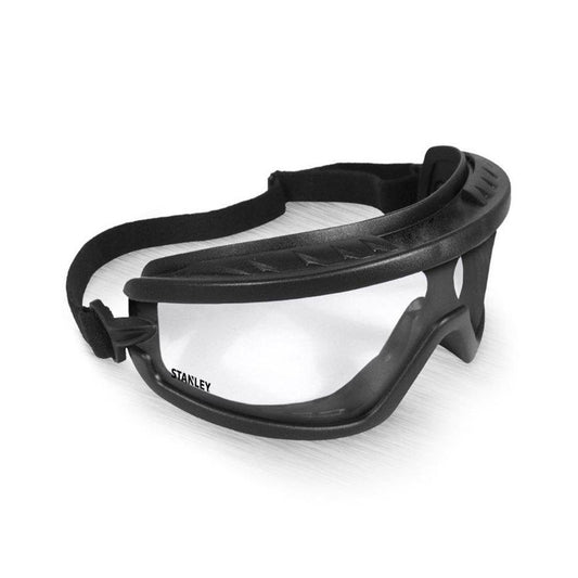 Stanley Compact Safety Goggles Clear Polycarbonate Lens UVA/UVB Safe SY240-1D EU