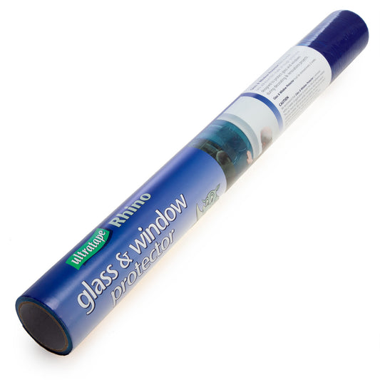 Ultratape Rhino Decorators Glass and Window Protector 600mm x 25m 009760025BLUL