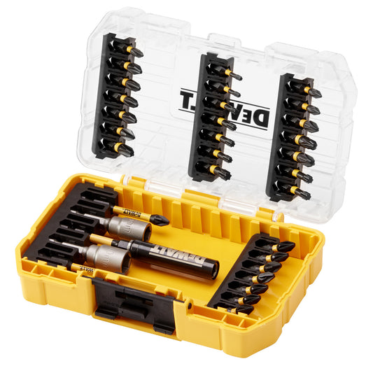 Dewalt Extreme FLEXTORQ Screwdriver Bit Set 33 Piece Mixed 1/4" Hex DT70742T