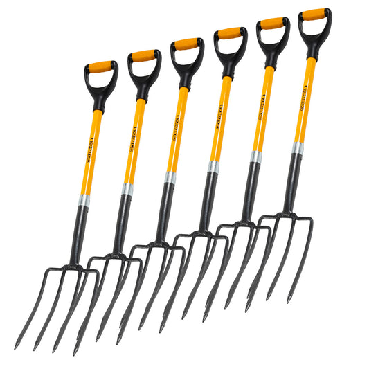 Groundhog Digging Fork Pack of 6 Heavy Duty Construction G1300011-6
