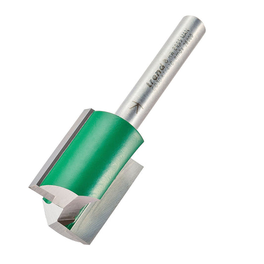 Trend CraftPro Two Flute Cutter 19.1mm Diameter Depth 1 inch 25.4 mm C030X1/4TC