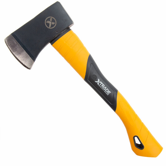 XTrade Hand Axe 1.25lb 0.6kg Fibreglass Handle Size 36 x 14 x 2.5cm X0900171