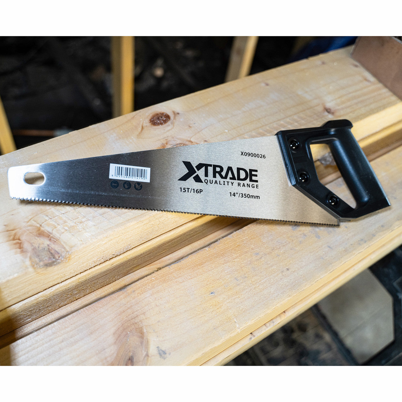 XTrade Toolbox Saw 350mm 14" Fine cut Toothing 15T/16P X0900026