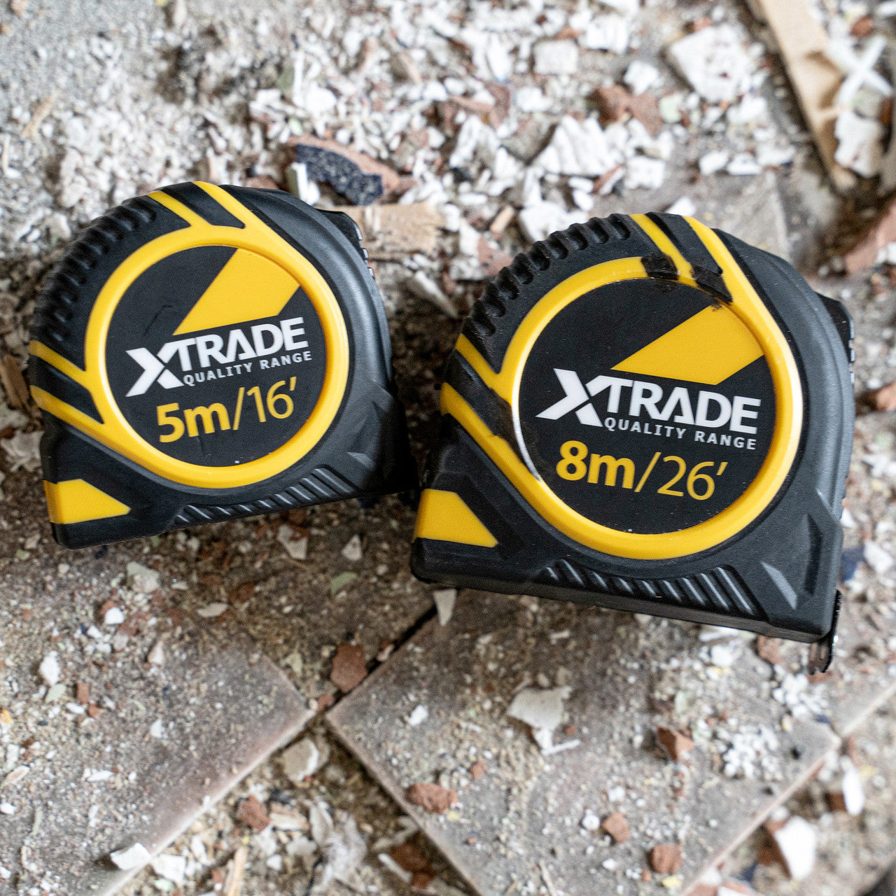 XTrade Metric Imperial Tape Measure Twinpack 5m + 8m X0900028
