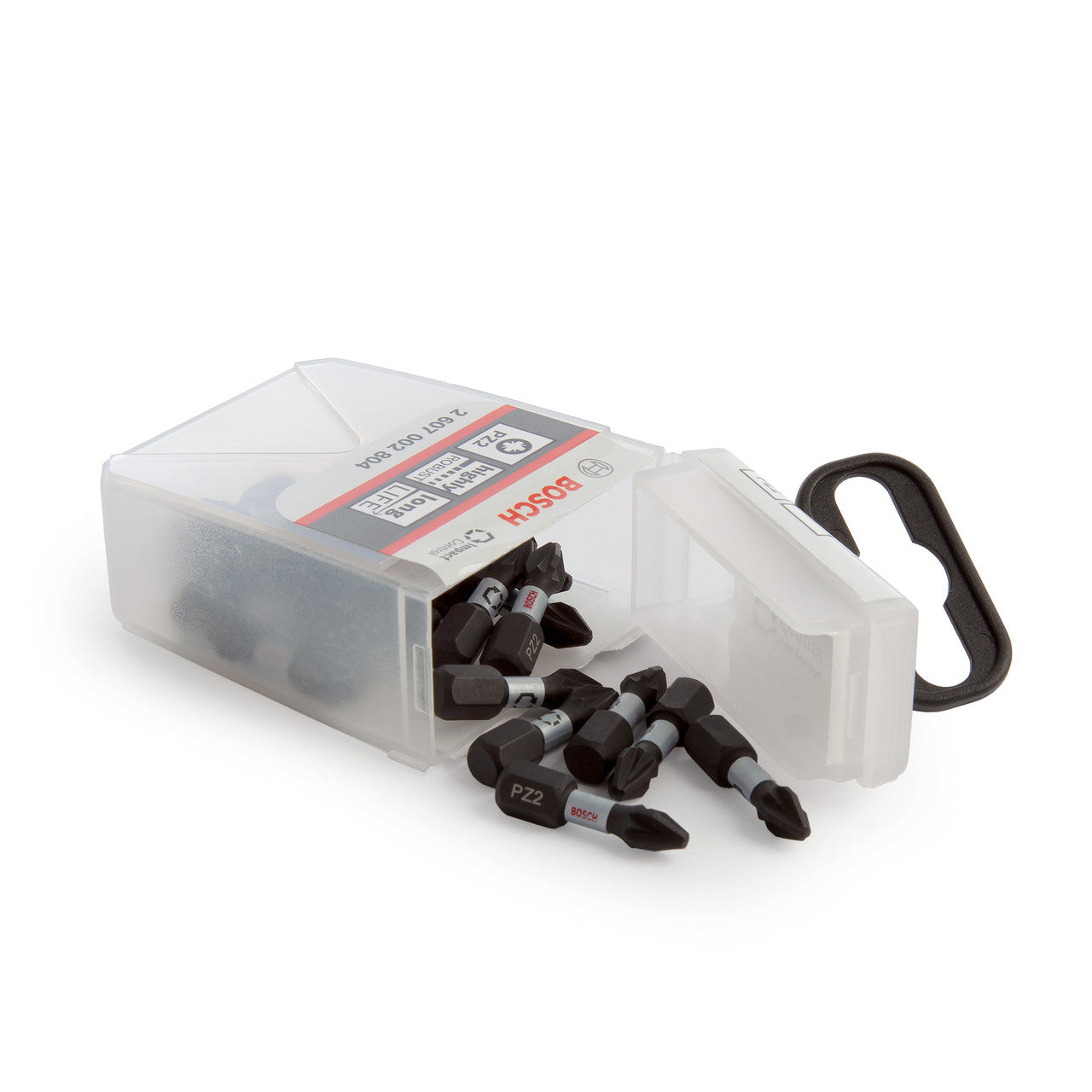 Bosch Pozi 2 Impact Screwdriver Bits Pack Of 25 Boxed 2607002804