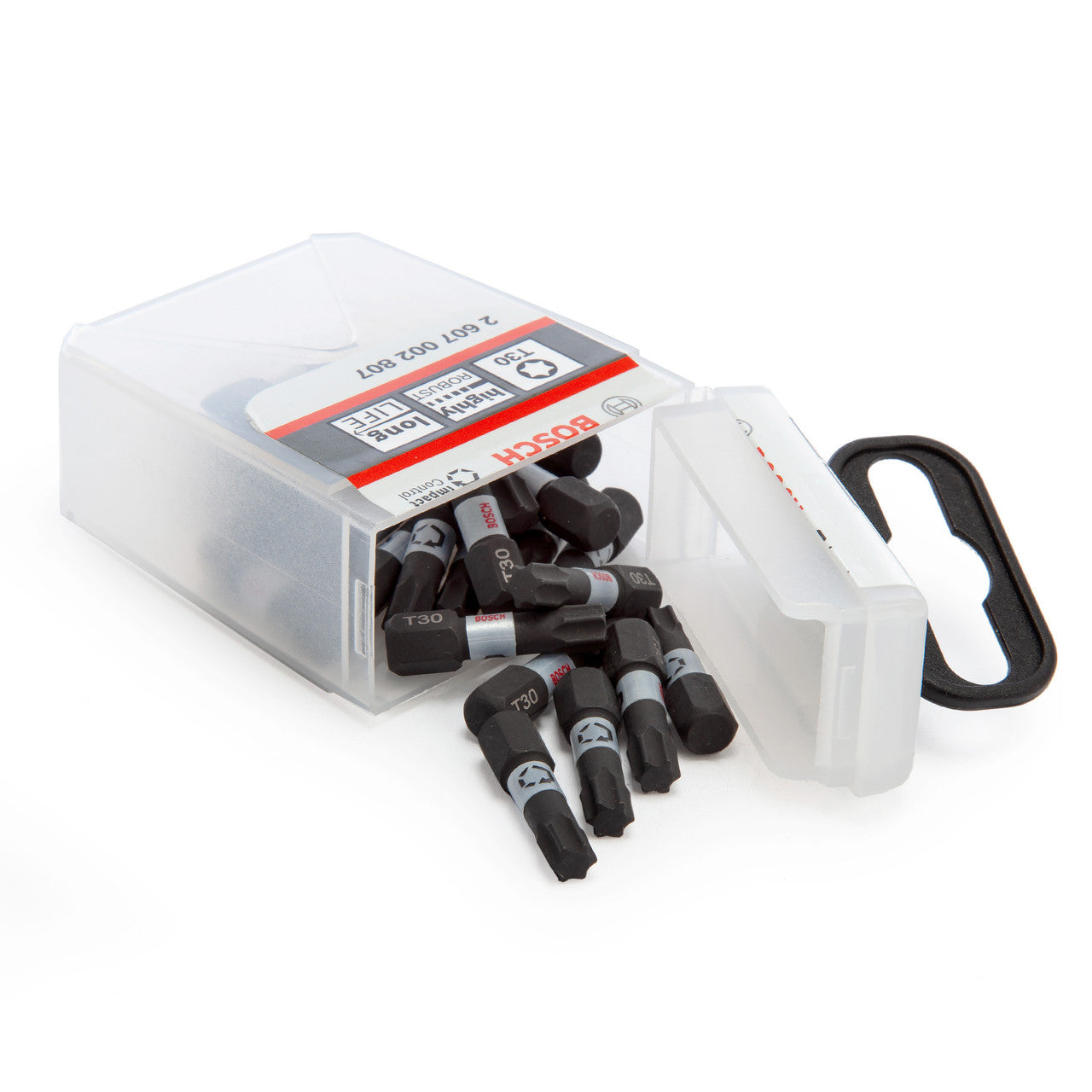 Bosch T30 Torx Impact Screwdriver Bits Pack Of 25 Boxed 2607002807