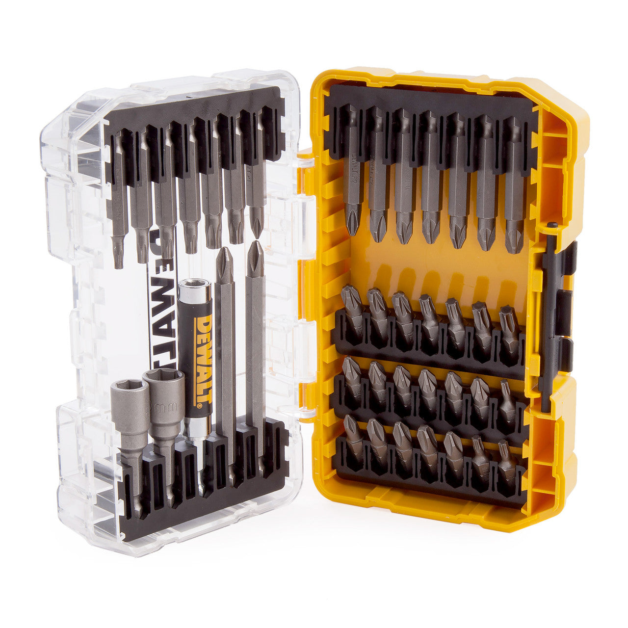 Dewalt Screwdriving Bit Set 40 Piece Mixed 1/4" Hex Drive DT70702