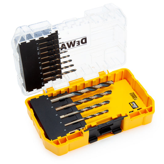 Dewalt Black And Gold Metal Drilling Set in Connectable Case 14 Piece DT70727