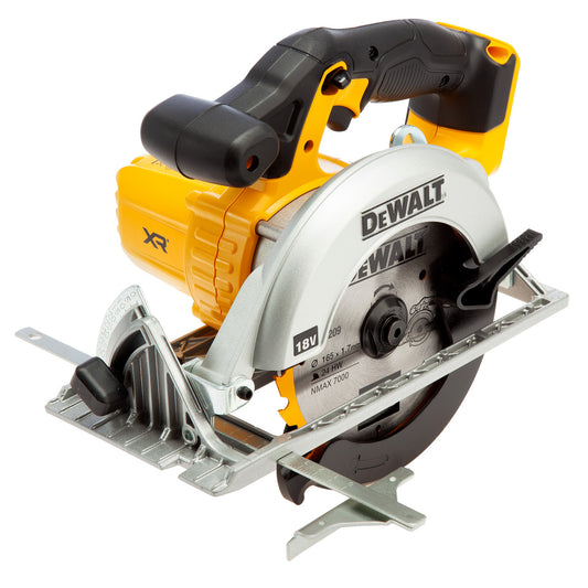 Dewalt 18V XR 165mm Circular Saw Body Only Keyless Adjustments DCS391N