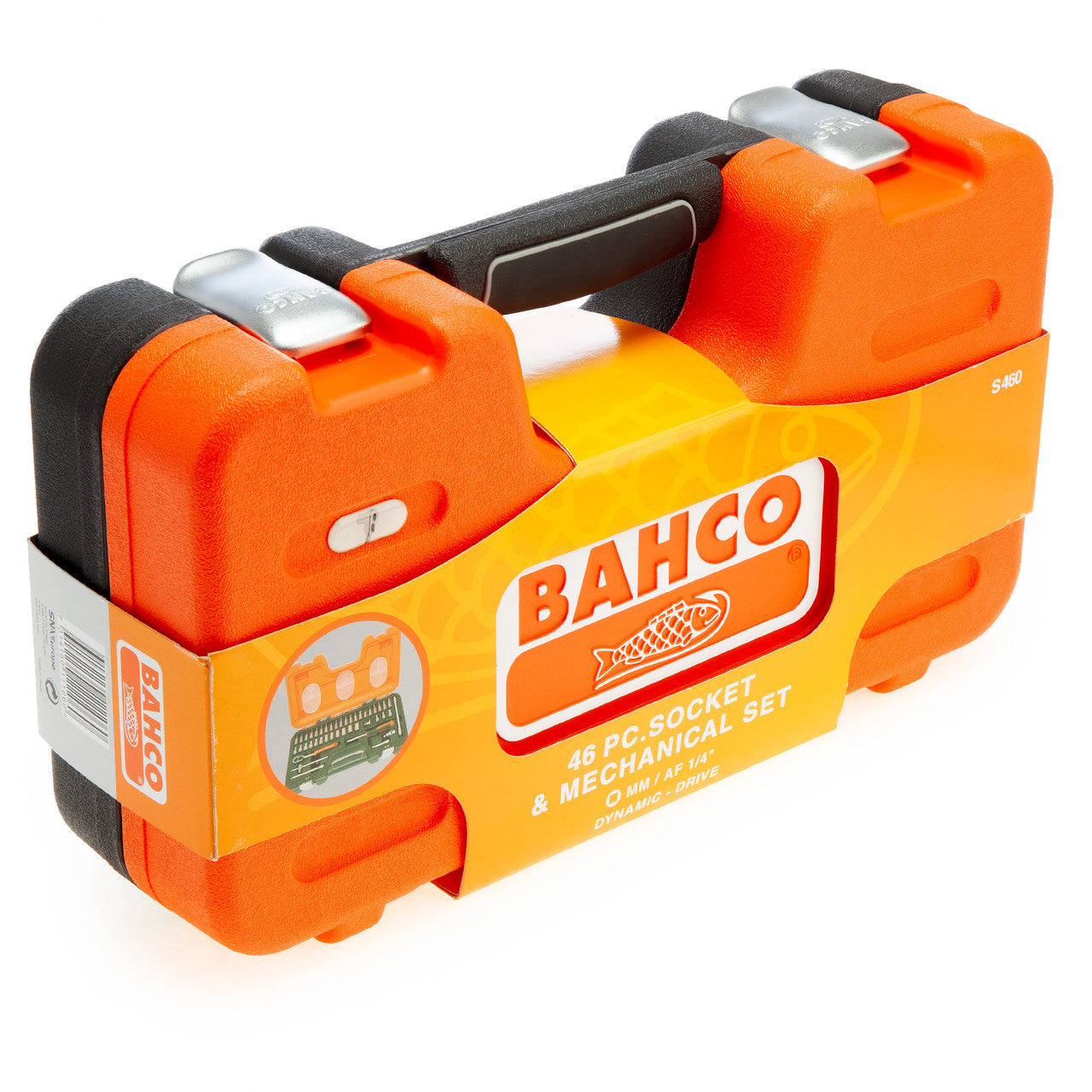 Bahco S460 Bit and Socket Set 1/4in Dynamic Drive (46 Piece)