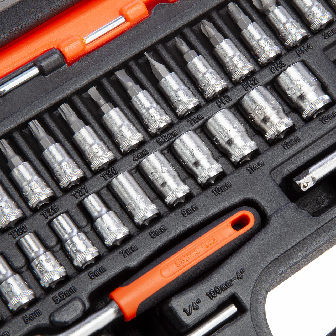 Bahco S460 Bit and Socket Set 1/4in Dynamic Drive (46 Piece)