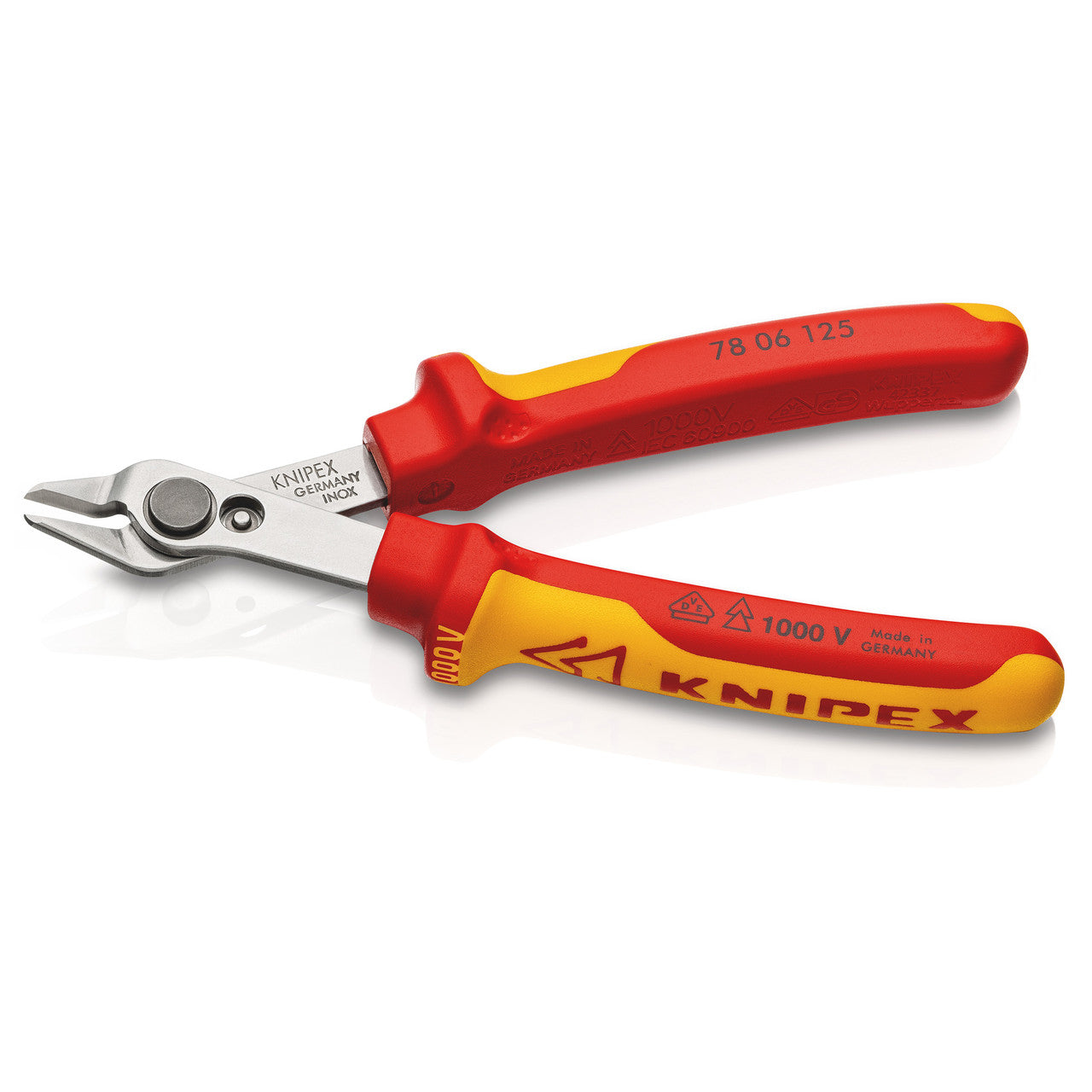 Knipex Electronic Super Knips VDE 1000V 125mm Cut 0,2 - 1.6mm 7806125SB