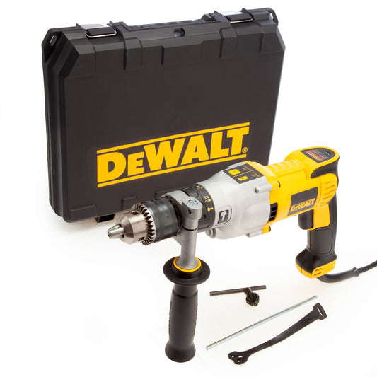 Dewalt Diamond Drill 1300W 110V 16mm Chuck Carrying Case & Side Handle D21570K