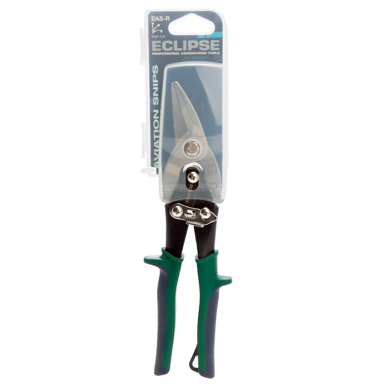 Eclipse Steel & Stainless Aviation Snips Right and Straight Cut 250mm EAS-R