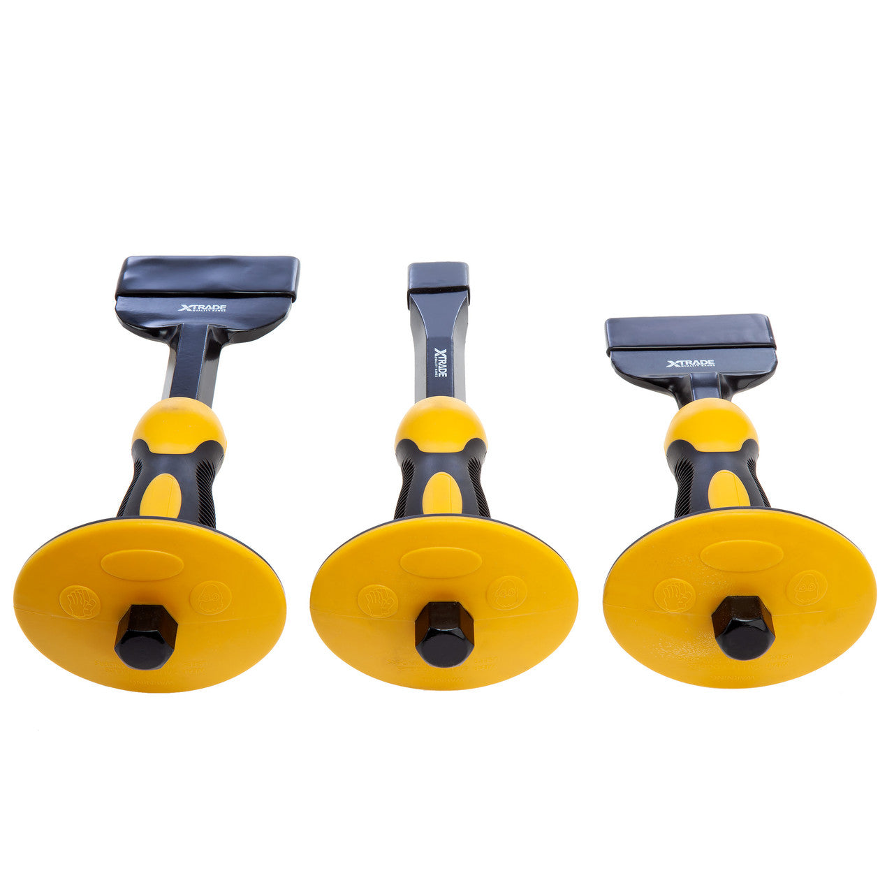 XTrade X0900148 Guarded Bolster and Cold Chisel Set (3 Piece)