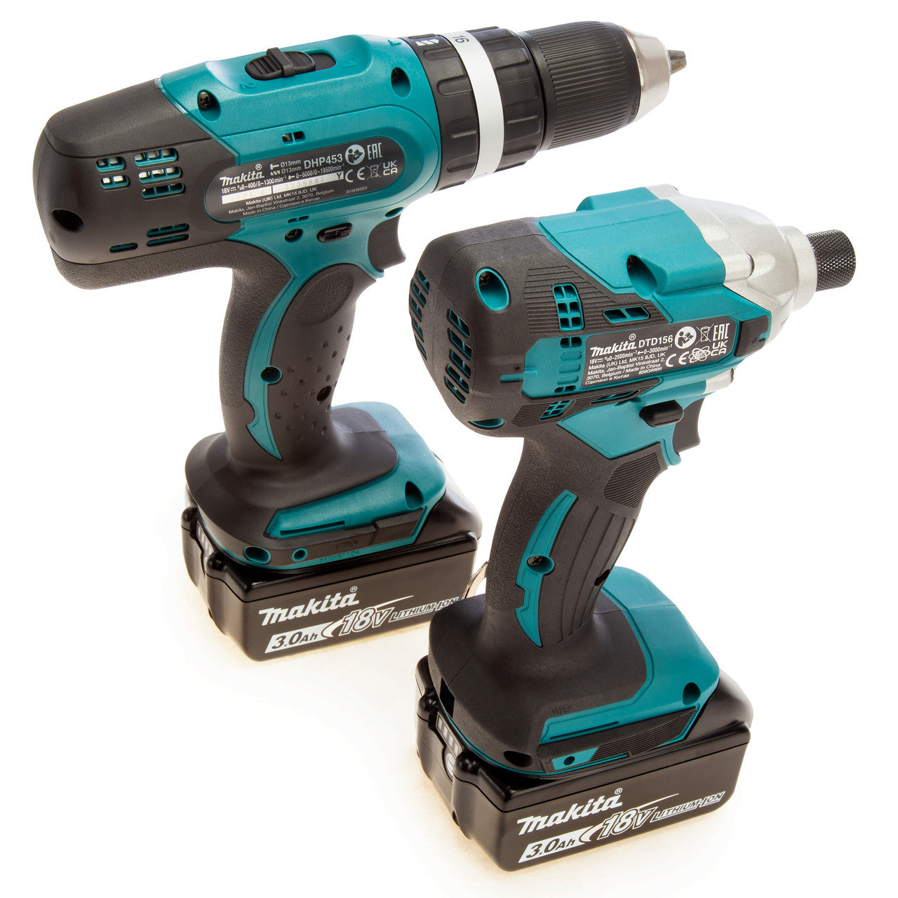 Makita 18V LXT 2 Piece Combi Drill & Impact Driver 2 x 3.0Ah Batteries DLX2336S