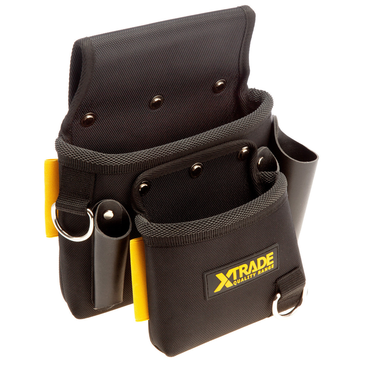 XTrade Tool and Fixings Work Pouch 28 x 27 x 13cm Leather & Polyester X1900014